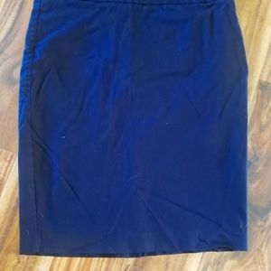 Maurice black knee length pencil skirt size medium